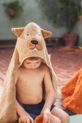 Hooded towel | 70x130cm - Mr. Dog