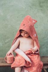 Hooded towel | 70x130cm - Mrs. Cat