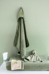 Hooded towel | 75x75cm - Mr. Dino