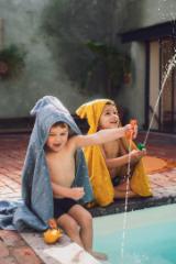 Hooded towel | 70x130cm - Mr. Lion