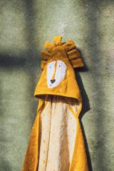 Hooded towel | 70x130cm - Mr. Lion