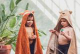 Hooded towel | 70x130cm - Mr. Fox