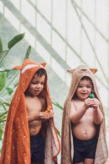 Hooded towel | 70x130cm - Mr. Fox