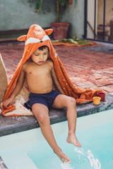 Hooded towel | 70x130cm - Mr. Fox