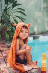 Hooded towel | 70x130cm - Mr. Fox