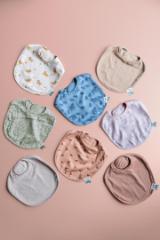 Newborn bib 2-pack mix | Small - Fierce Fox