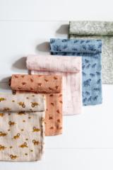 Muslin cloths 3-pack mix | 55x55cm - Fierce Fox