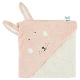 Hooded towel | 75x75cm - Mrs. Rabbit