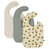 Bib 3-pack mix - Lucky Leopard