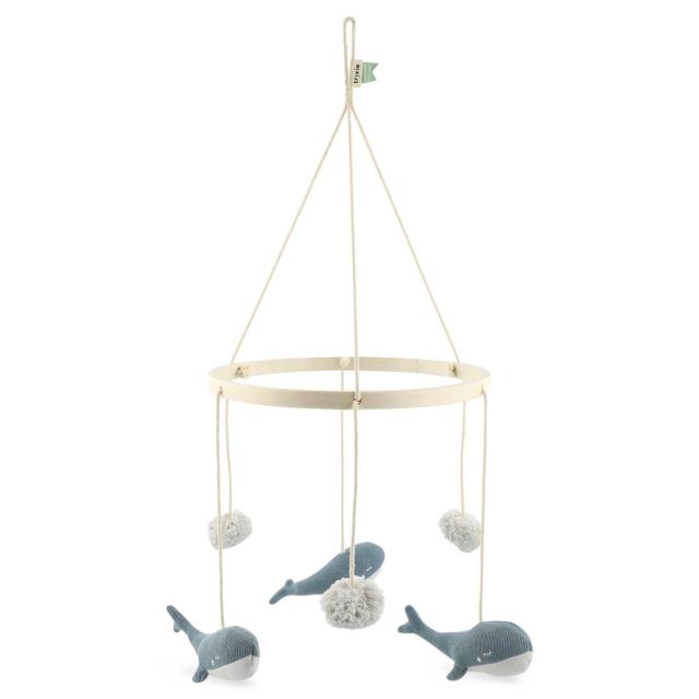 Crib mobile - Whale