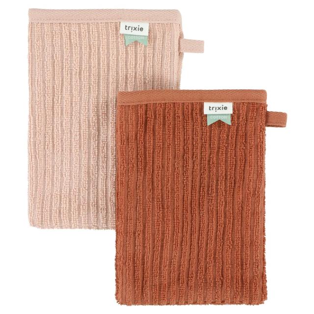 Washcloth 2-pack - Hush Rose  