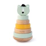 Wooden stacking toy - Mr. Polar Bear