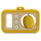 Wooden silicone baby camera - Mr. Lion