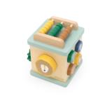 Wooden small activity cube