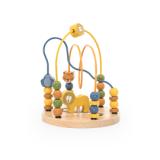 Wooden animal beads maze