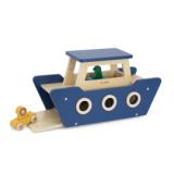 Wooden ferryboat 