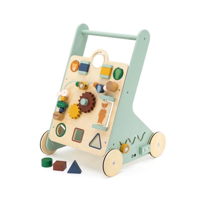 Wooden animal activity walker 