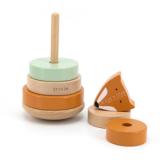 Wooden stacking toy - Mr. Fox