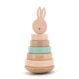 Houten stapeltoren - Mrs. Rabbit