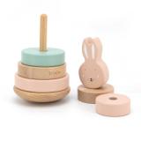 Wooden stacking toy - Mrs. Rabbit