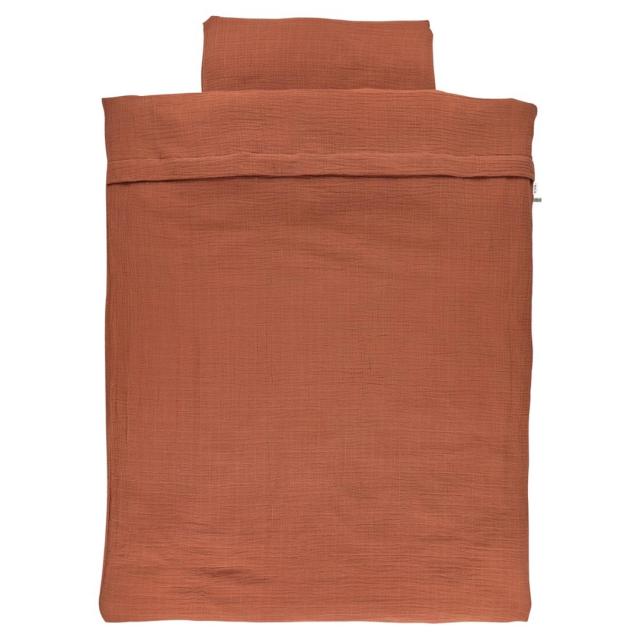 Cot duvet cover - Bliss Rust