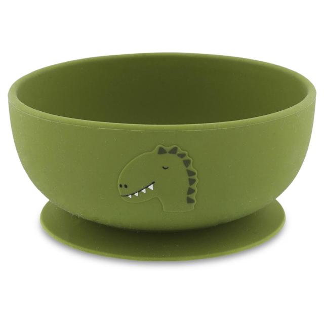 Silicone bowl with suction - Mr. Dino