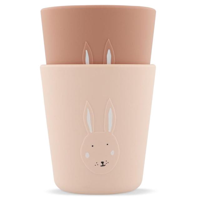 Silicone cup 2-pack - Mrs. Rabbit