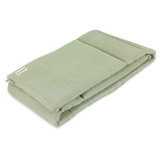 Cot and playpen bumper - Bliss Sage