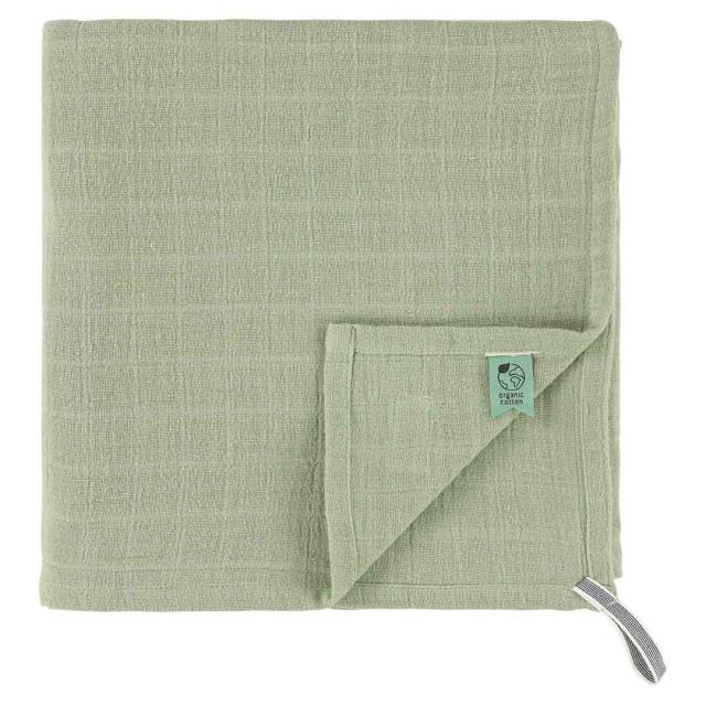 Muslin cloth | 110x110cm - Bliss sage