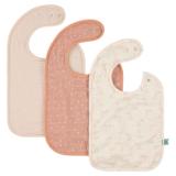 Bib 3-pack mix - Rosy Rabbit