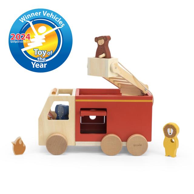 Wooden fire truck 